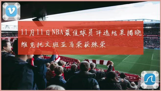 11月11日NBA最佳球员评选结果揭晓维克托文班亚马荣获殊荣